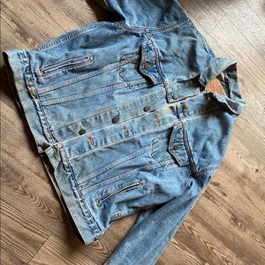 Levi Strauss Denim Vintage Trucker Jacket Blue #70507-4890 Mens